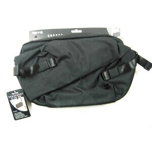 Crossbody Men's Water-Resistant Sling Shoulder Bag Black New